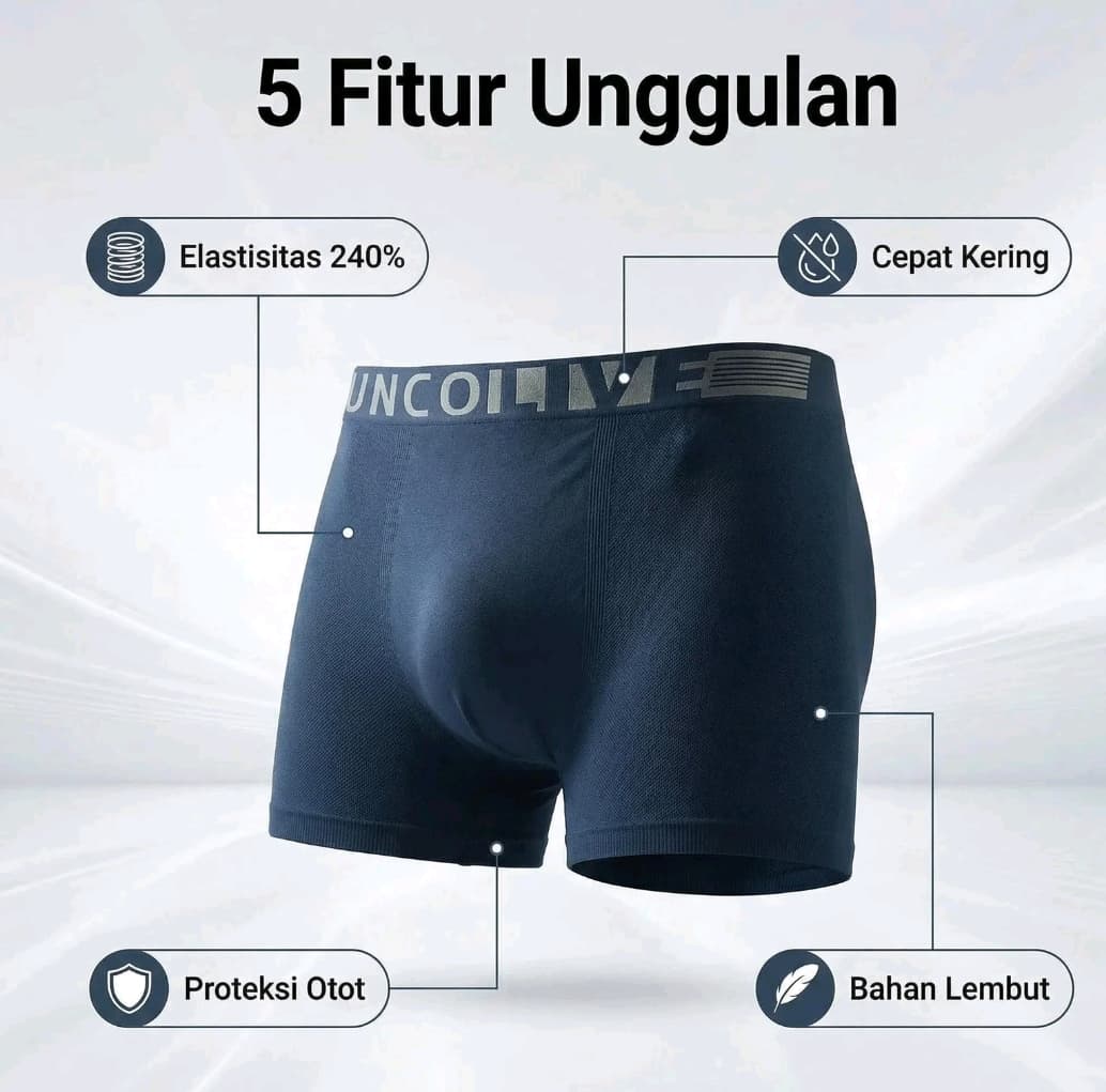 Underwear Pria UNCOLIVE